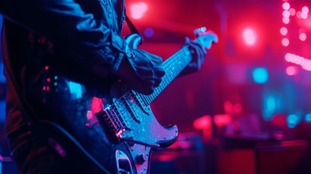 _a_guitarist_playing_in_a_night_club_-_only_show_ba_b9c8a4db-16e5-4c13-b463-445e7e969cca a_guitarist_playing_in_a_night_club
